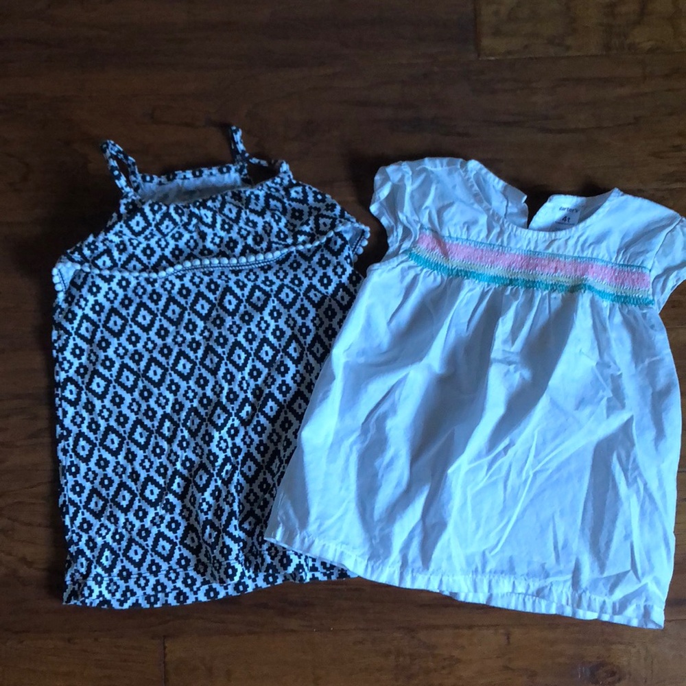 Carters size 4t shirts